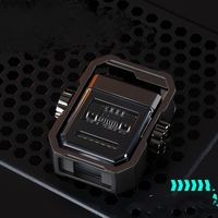 Vente en gros briquet électronique sécurité gyroscopique rotatif électrique Usb Bbq double arc allume-cigare