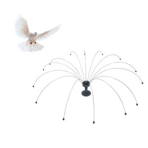 SS316 Daddy <span class=keywords><strong>Piernas</strong></span> <span class=keywords><strong>largas</strong></span> Rotación Pájaro Disuasorio Repelente Arañas - Product Image 5