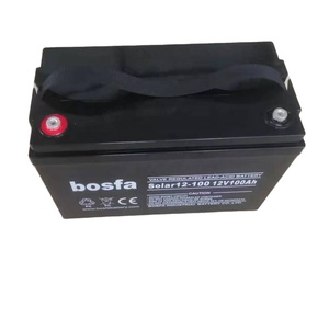 Batterie solaire pour batterie rechargeable au plomb-acide 12v 100ah, prix des batteries solaires - Product Image 1