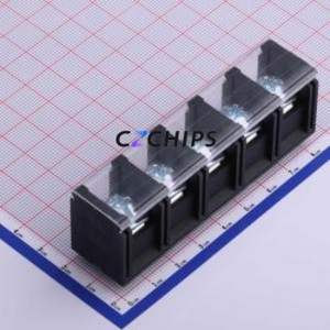 KF88S-16.0-5P Barrier Terminal Block Through hole Component (THT),P=16mm Connector With Cover Plate 16mm 1x5P Straight Pin - Product Image 1