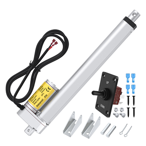 Actionneur linéaire industriel 1500N 12V en vrac, course de 250 mm, étanche, certifié RoHS CE, pour la domotique - Product Image 1