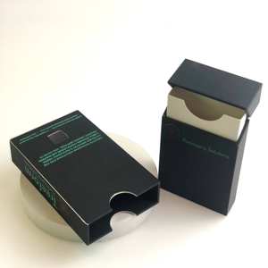 Boîte à tiroir <span class=keywords><strong>en</strong></span> carton ondulé personnalisée OEM, recyclable, vierge, pour 5 paquets de cigarettes, étui d'emballage pour cônes pré-roulés infusés de fleurs - Product Image 2