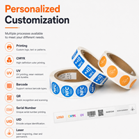 Etiqueta NFC PET Personalizada ISO14443A 13.56MHZ, Etiqueta RFID NTAG213 215 216 en Rollo de 30mm