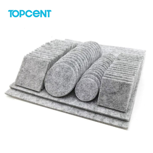 Coussinets en <span class=keywords><strong>feutre</strong></span> de meubles en plastique personnalisés TOPCENT <span class=keywords><strong>Protection</strong></span> de sol de jambe de chaise adhésive forte avec coussinets de pied - Product Image 4