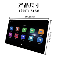 Écran tactile rotatif pour siège arrière de voiture, système de divertissement pour siège arrière, moniteur d'appui-tête pour voiture SUV, prix bas, 15,6 pouces
