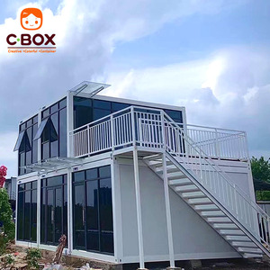 Edificios de Oficinas Modulares Cbox, Casas Prefabricadas con Paredes de Cristal, Mini Casas, Bares, Restaurantes, Casas Contenedor en Kit - Product Image 2