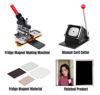 Mesin Pembuat Tombol Manual Persegi WD 80*80mm Bahan Plastik Pembuat Badge Magnet Kategori Produk Mesin Pembuat Tombol