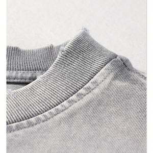 Débardeur Oversize en Coton Tricoté Personnalisé de Haute Qualité, Imprimé Tie-Dye Cool, Respirant, pour la Gym, Effet Délavé à l'Acide, Vente en Gros - Product Image 4