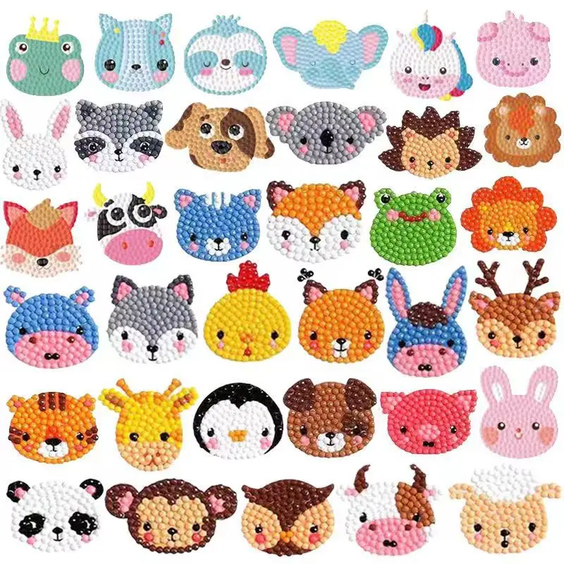 Amazon Best Selling Children's Diamonds Art Gem Art Crafts Creative Diamond Painting DIY Diamond Stickers For Kids