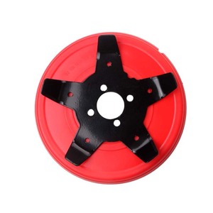 Multifunctional Weed Cutter Blade Fork Type Red For Lawn Mower And Brush Cutter Accessories - Product Image 2