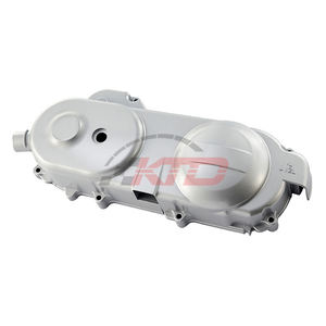 KTD китайский мопедный двигатель 139QMB LH, Крышка картера, алюминиевый левый длинный корпус, крышка приводного ремня коленчатого скутера - Product Image 2