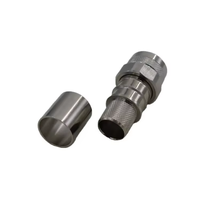 Connecteur coaxial RF 50 ohms de type N mâle à sertir sans soudure pour câble LMR600