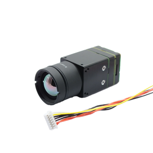 640*512 CVBS man hinh nhiệt mô-đun 12um 9 mét ống kính 640 Mini Analog máy ảnh với CVBS nhiệt mô-đun - Product Image 2