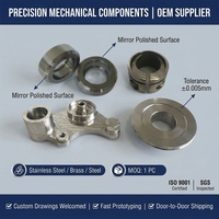 Servicio de Fresado CNC de 3, 4 y 5 Ejes OEM, Piezas de Prototipo Mecanizadas de Aluminio y Titanio Personalizadas, ISO 9001, Tolerancia Ajustada, Entrega Rápida
