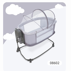 Xách tay gấp văn phòng phẩm bên nôi bé Shaker giường giường cũi em bé sang trọng - Product Image 3