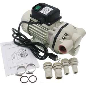Bomba de diafragma de 10.6 GPM, 115 VCA, 23 PSI, con salida de 1 pulgada, autocebante, eléctrica, para riego. - Product Image 1