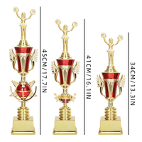 Offre Spéciale – Trophée en Plastique Économique pour la Cheerleading – Référence AD128
