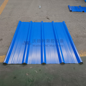 Máquina para Fabricar Tejas TR4 TR5 TR6, Maquinaria para Techos, Máquina para Fabricar Correas Trapezoidales, Formadora de Rollos de Lámina Metálica Trapezoidal IBR - Product Image 6