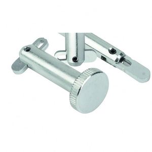Cierre de Seguridad Plegable de Acero Inoxidable Xavier, Sistema de Accionamiento Unidireccional, Acabado Plateado Pulido, Longitud Personalizada, Grosor de 6 mm - Product Image 2