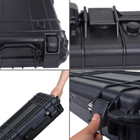 Valise professionnelle étanche IP67 avec roulettes, mousse de protection perforable, robuste, longue, pour outils