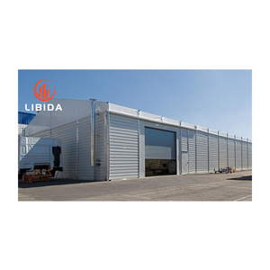 Model material building Prefabricated Steel Structure Building factory building with dock leveler