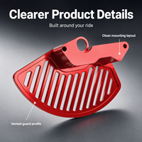 Kit de protection de disque de frein avant et arrière avec support d'étrier 2024 pour Beta RR 300 RR 250 RR-S 350 2013-2024 RR 125 200 RR-S 500 430 390