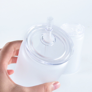 Verres à bière en plastique à double paroi de 16 oz, multicolores, sublimation PP, style américain, pour les fêtes, en stock aux États-Unis - Product Image 2