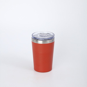 Gobelets isothermes en gros de 12 oz pour enfants, tasses sous vide isolées, bouteilles de voyage en acier inoxydable avec revêtement en poudre, couleur pastel, avec couvercle - Product Image 6