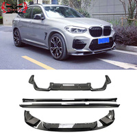 Kit carrosserie style carbone 3D (lame avant, jupes latérales, diffuseur arrière) pour BMW X3M F97 X4M F98, vente en gros directe usine, pièces auto