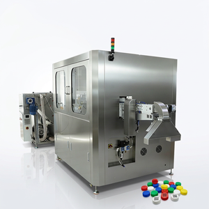 Grabador Láser UV de Alta Velocidad para Tapas de Botellas con Inspección Visual y Estación de Rechazo, Sistema de Codificación 2 en 1 con Trazabilidad Completa - Product Image 5