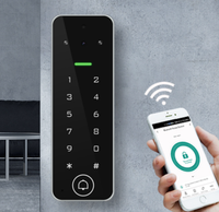 Wasserdichtes Touch-Tastenfeld IC-Kartenleser Tuya Smart WiFi Video-Türklingel Gegensprechanlage Zugangskontrollsystem mit Kamera
