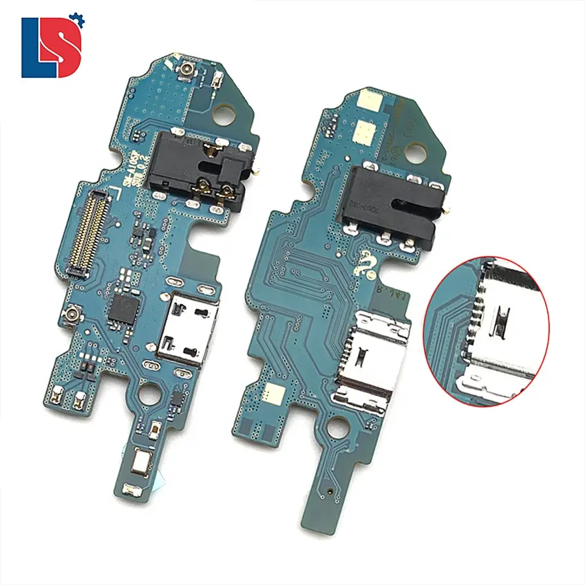 2019 حار بيع أجزاء الهاتف المحمول لسامسونج A10 A105 شاحن يو اس بي ميناء الكابلات المرنة