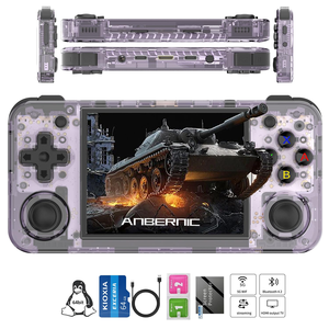เครื่องเล่นเกมพกพาหน้าจอเรโทร ระบบโอเพ่นซอร์ส Linux รุ่น R36S ความจุ 64GB - Product Image 1