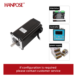 Motor Paso a Paso HANPOSE Nema23, Altura del Cuerpo 23HS11240, 4A, 3N.<span class=keywords><strong>M</strong></span>, Motor Híbrido de 2 Fases, 57, 24V, Fabricante Directo de <span class=keywords><strong>M</strong></span>áquinas de Grabado - Product Image 4