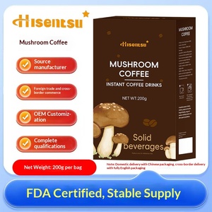Marque Blanche Poudre de Complexe de Champignons 7 en 1 Biologique Reishi Crinière de Lion et <span class=keywords><strong>Café</strong></span> Instantané aux Champignons 5 en 1 200g - Product Image 5