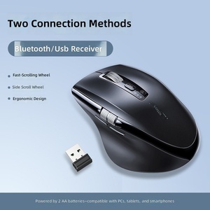 Mouse Wireless UGREEN con Doppio Rotello <span class=keywords><strong>di</strong></span> Scorrimento, Design Ergonomico per Desktop/Laptop, Funzionamento Silenzioso per Mani Grandi e Piccole - Product Image 5