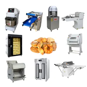 Mesin pemotong adonan roti bakar otomatis, jalur produksi roti bakar otomatis