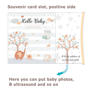 <span class=keywords><strong>Libro</strong></span> de registro de hitos del bebé DIY para mamá, diario de recuerdos del embarazo para niño o niña, <span class=keywords><strong>libro</strong></span> de papel con pegatinas, registro mensual para baby shower - Product Image 5