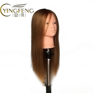 Búp Bê Ma-nơ-canh Tóc Hỗn Hợp Bán Chạy Dành Cho Thợ Làm Tóc Ma-nơ-canh Tóc Người Giả Khuôn Mặt Để Thực Hành Trang Điểm - Product Image 6