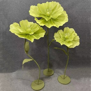 La dernière fleur décorative pour fenêtre, fleur en papier pour poteau de mariage, pour la photographie et la décoration, accessoires pour guide de route de mariage - Product Image 6