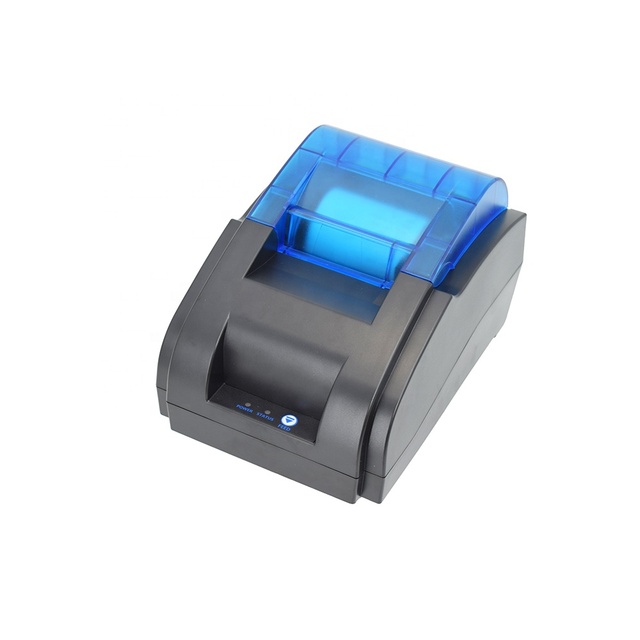 58mm POS Thermal Receipt Printer for Restaurant Bills USB Interface Cash Box Compatible in Stock
