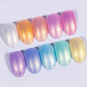 Esmalte de <span class=keywords><strong>uñas</strong></span> en gel KODIES GEL con base de goma perlada, esmalte de <span class=keywords><strong>uñas</strong></span> <span class=keywords><strong>semipermanente</strong></span> con efecto sirena gomosa Aurora UV, l - Product Image 4