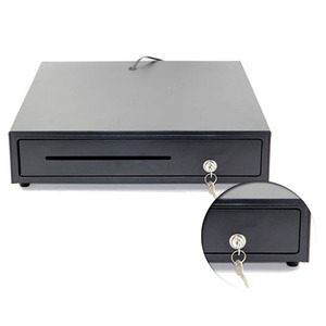 Di Colore Nero O Grigio Pos Cassetto Cassa in Metallo 5 Bills 8 Monete O 5 Fatture 5 Monete - Product Image 1