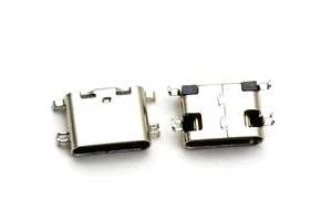 Conector USB Tipo C PCB Hembra de Cuatro Patas Empotrado en Placa, Acero Inoxidable 1.6, Protección Contra Fugas de Cobre, 16P 3A 600V - Product Image 5