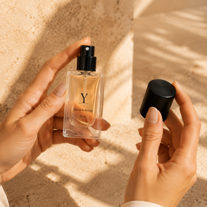 Yark Custom Luxury 15 Crimp Cap <b>Mini</b> Empty Glass Perfume <b>Bottle</b> 15ml Rectangle Shape Frosted Perfume <b>Bottle</b> with Box Packaging - Product Image 3