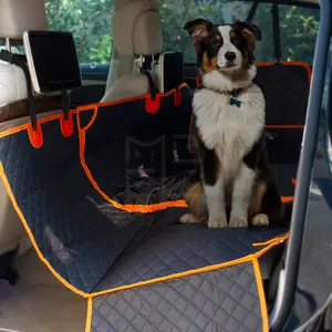 Dropshipping Dog Car Seat Cover For Car Rear Back Seat Waterproof Pet Travel Dog Car Hammock Cushion Protector Dog Seat Covers