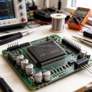 STM32F407VGT6 Microcontrolador ARM Cortex-M4 de Alto Rendimiento de la Serie Básica con Funciones DSP y FPU, 1 MB de Memoria Flash - Product Image 6