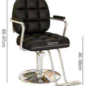 Chaise de barbier professionnelle pour hommes, chaise de coiffure durable avec cuir synthétique, fabricant chinois - Product Image 2