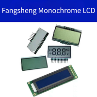Écran LCD monochrome du segment OEM pour les appareils ménagers Écran LCD monochrome personnalisé de 1 pouce 320x240