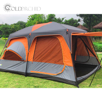 Double couche extérieure pour 8 personnes imperméable tente de camping familiale